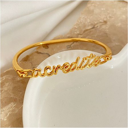 Bracelete Acredite
