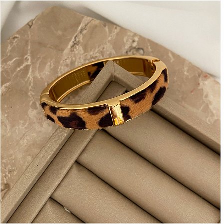 Bracelete Animal Print Onça