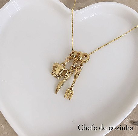 Colar 45Cm Veneziana Profissões