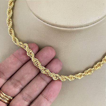Colar 45Cm Cordão Baiano 6MM
