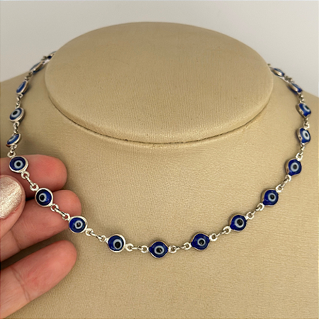 Choker Olho Grego