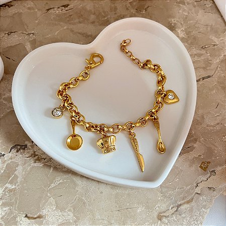Pulseira Elo Português Chefe De Cozinha