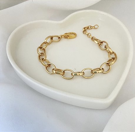 Pulseira Elo Redondo