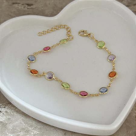 Pulseira Pedras Redondas Candy
