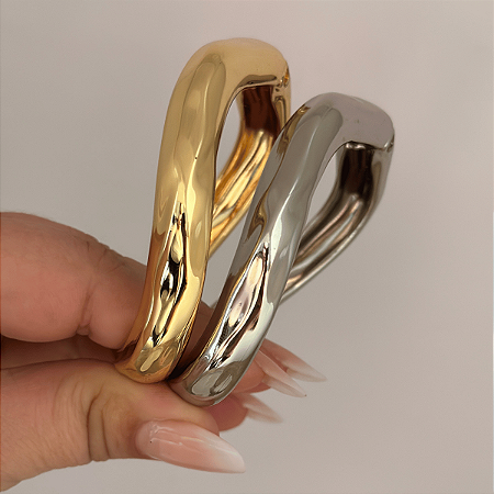 Bracelete Organico Ondulado