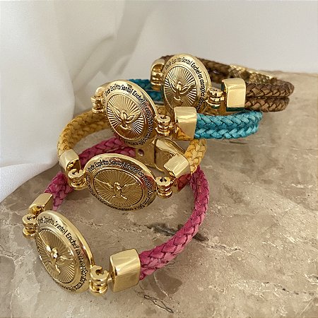 PULSEIRA COURO ESPIRITO SANTO