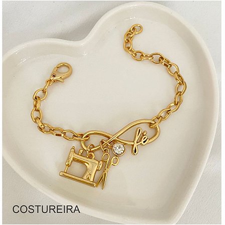 Pulseira Infinito Fé Profissão