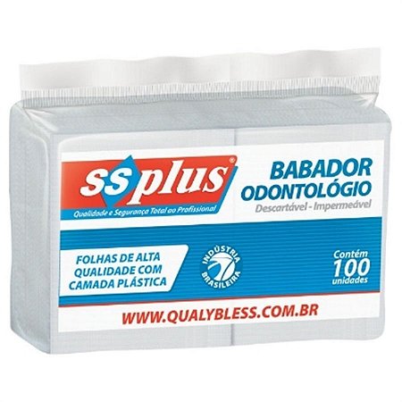 Babador Odontológico Descartável - Ssplus