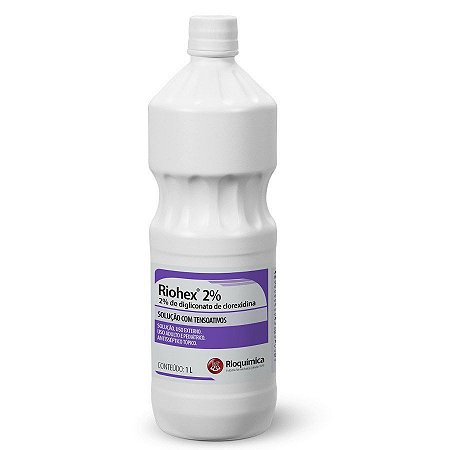 Antisséptico Tópico Degermante Riohex 2% - Rioquímica