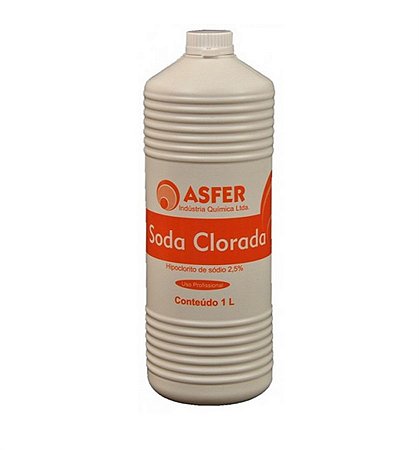 Hipoclorito de Sódio 2,5% Soda Clorada - Asfer