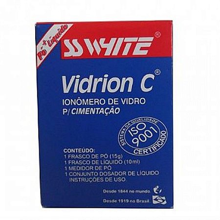 Ionômero de Vidro Vidrion C Kit - SS White
