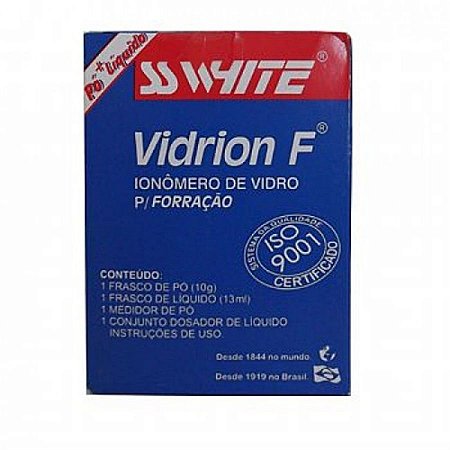 Ionômero de Vidro Vidrion F Kit - SSWhite