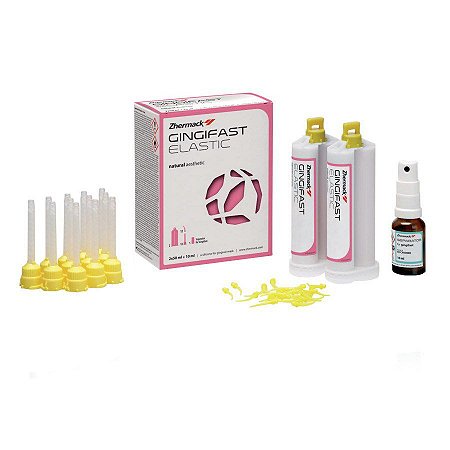 Silicone de Adição/Gengiva Artificial Gingifast Elástico - Zhermack