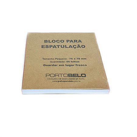 Bloco para Espatulação Pequeno - Portobelo