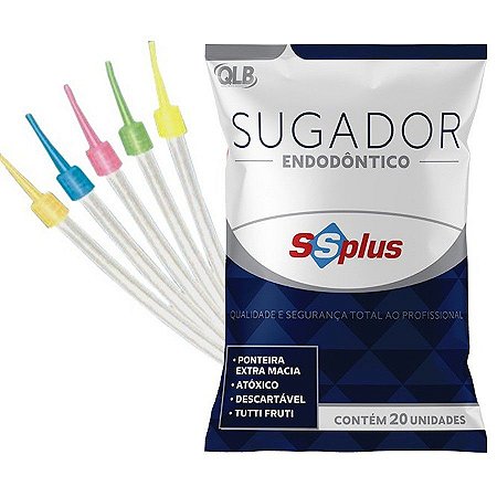 Sugador Endodôntico Descartável - SSPlus