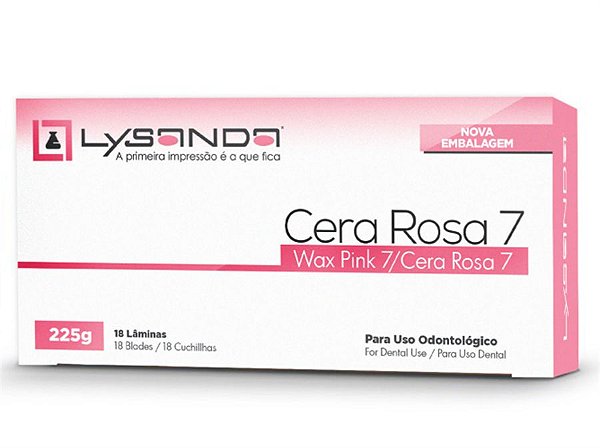 Cera 7 Lâmina Rosa - Lysanda