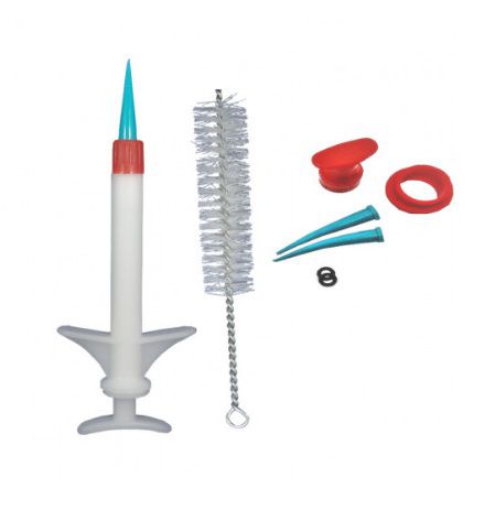 Injetor de Plástico para Elastômero c/ Bico Especial AZUL - JON