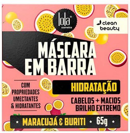 Máscara em Barra Hidratação 65g - Lola Cosmetics