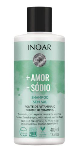 Shampoo Mais Amor Menos Sódio 400ml - Inoar
