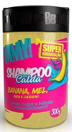 Shampoo Em Calda Super Hidratação Banana 300g - Yamy!