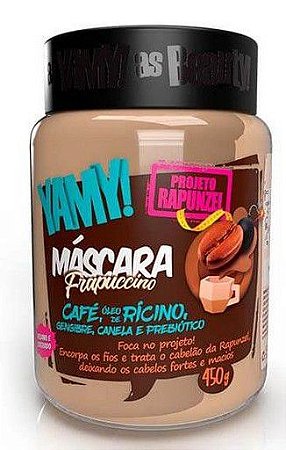 Máscara Projeto Rapunzel Frapuccino de Café 450g - Yamy!