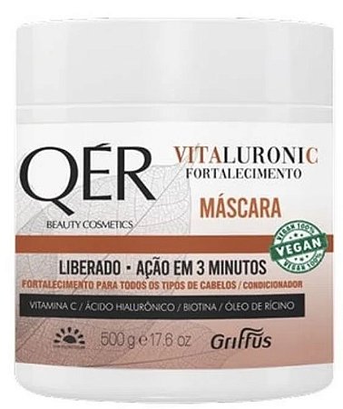 Máscara QER Vitaluronic 500g Griffus