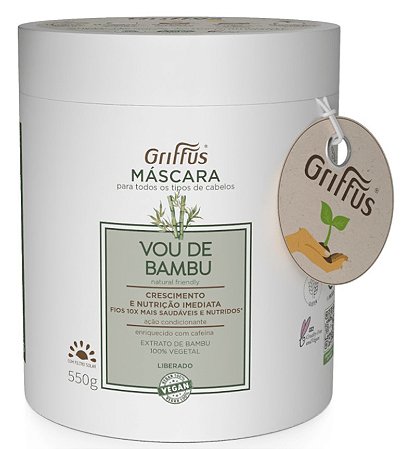 Máscara Vou de Bambu 550G Griffus