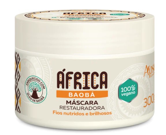 Máscara Restauradora África Baobá 300g - Apse