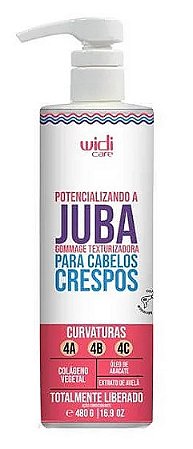 Potencializando a Juba Gommage Texturizadora 480g - Widi Care