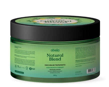 Máscara de tratamento Natural Blend 300g Abela
