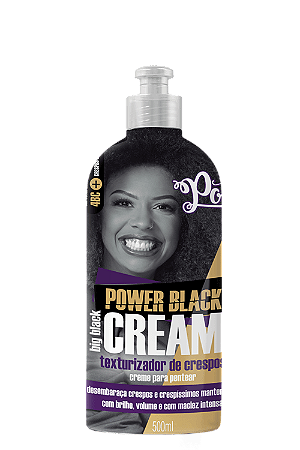 Creme De Pentear Power Black Big Black Cream 500 Ml