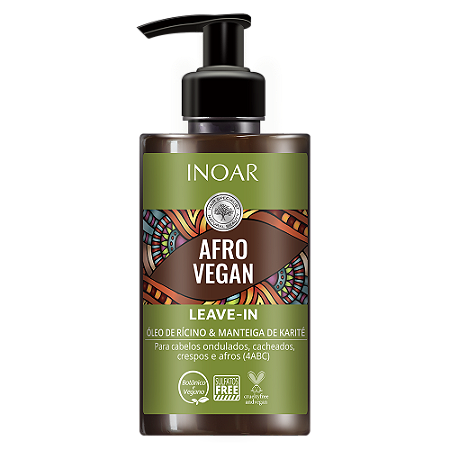 Inoar Afro Vegan Leave-In 300 Ml