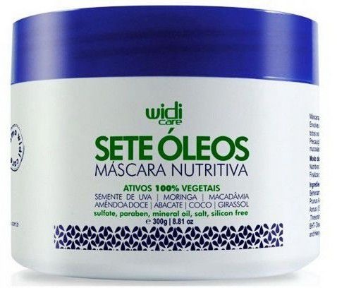 Sete Óleos - Máscara Nutritiva - Widi Care 300G