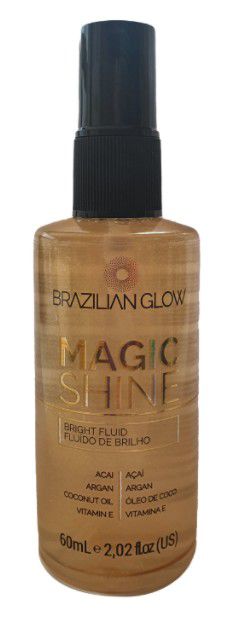Magic Shine Fluido De Brilho Brazilian Glow 60Ml
