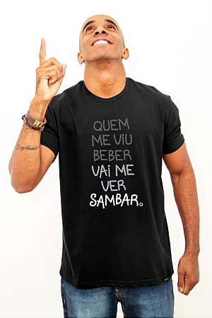 Camisa Masculina Quem Me Viu Beber DS23