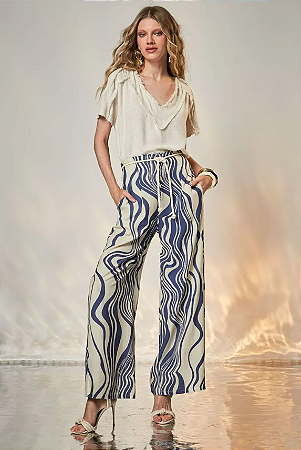 Calça Ondas Calmas