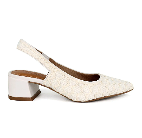 Slingback Susanne Tramado Valentina Flats Off White