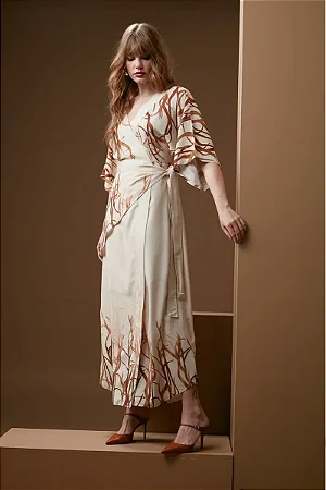 Vestido Longo Galhos - Haes