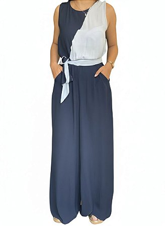 Macacão Azul Marinho Maria Valentina