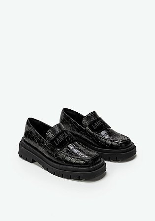 MOCASSIM COM ETIQUETA PRETO LP EASY 537MC000069