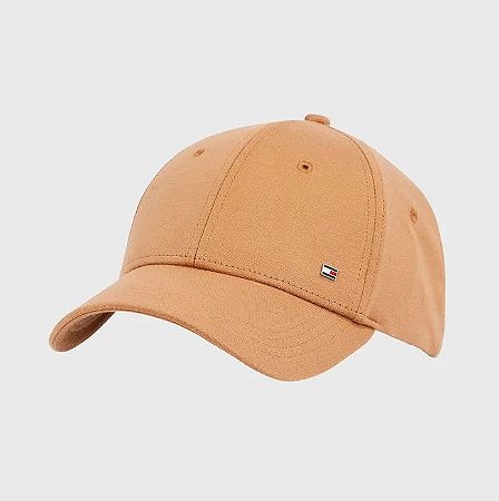 BONÉ TH ELEVATED PLAQUE CAP MARROM TOMMY HILFIGER THAM0AM11989