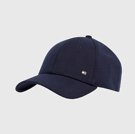 BONÉ TH ELEVATED PLAQUE CAP AZUL MARINHO TOMMY HILFIGER THAM0AM11989
