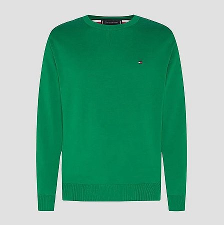 WCC SIGNATURE CREW NECK VERDE SUETER TOMMY HILFIGER THMW0MW14748