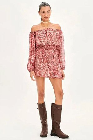 VESTIDO OMBRO A OMBRO ESTAMPADO MYFT 502VE009434