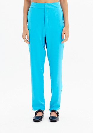 CALÇA RETA ALFAIATARIA AZUL MYFT 502CF002929