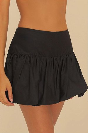 SHORT SAIA BALONE PRETO FARM 342671