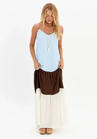 Vestido Super Midi De Alças MYFT