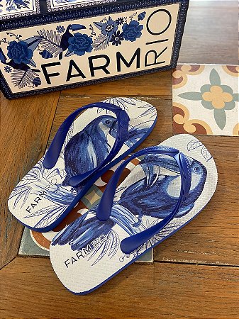 Sandália Azul Maxi FARM J100880025