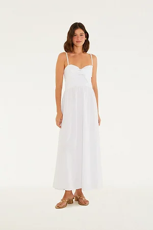 Vestido Alcinhas Amarração Frente FARM 350670