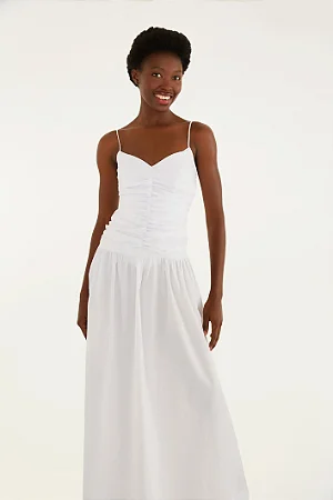 Vestido Franzido Frente FARM 350671